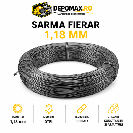 Sarma fierar 1.18 mm / 1 kg